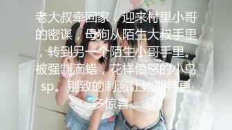 老大叔牵回家，迎来村里小哥的密谋，母狗从陌生大叔手里，转到另一个陌生小哥手里。被强制滴蜡，花样愤怒的小鸟sp。别致的刺激让她期待更多惊喜…