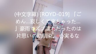 (中文字幕) [ROYD-019] 「ごめん…寂しくて来ちゃった…」豪雨でズブ濡れだったのは片思いの幼馴染。 心実るな