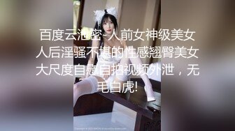 百度云泄密-人前女神级美女人后淫骚不堪的性感翘臀美女大尺度自慰自拍视频外泄，无毛白虎!