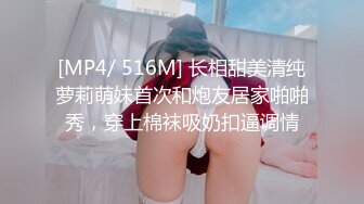 [MP4/ 516M] 长相甜美清纯萝莉萌妹首次和炮友居家啪啪秀，穿上棉袜吸奶扣逼调情