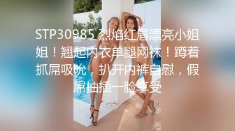 STP30985 烈焰红唇漂亮小姐姐！翘起内衣单腿网袜！蹲着抓屌吸吮，扒开内裤自慰，假屌抽插一脸享受