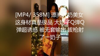 [MP4/ 358M] 漂亮大奶美女 这身材真是极品 大奶子Q弹Q弹超诱惑 被无套输出 拔枪射了一奶子