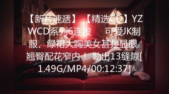 【新片速遞】 【精选CD】YZWCD系列6连发❤️可爱JK制服、绿裙大胸美女甚是显眼 翘臀配花窄内！ 勒出13缝隙[1.49G/MP4/00:12:37]