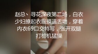 赵总丶寻花深夜第二场，白衣少妇撩起衣服摸逼舌吻，穿着内衣69口交特写，张开双腿打桩机猛操