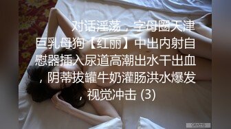 ⚫️⚫️对话淫荡，字母圈天津巨乳母狗【红丽】中出内射自慰器插入尿道高潮出水干出血，阴蒂拔罐牛奶灌肠洪水爆发，视觉冲击 (3)